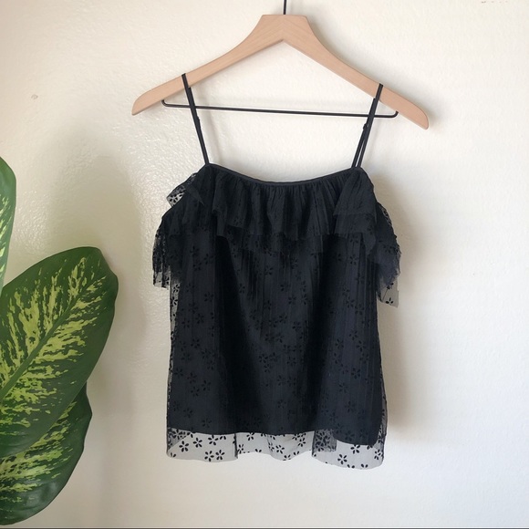 J. Crew Tops - J Crew | Fluttery Lace Cami